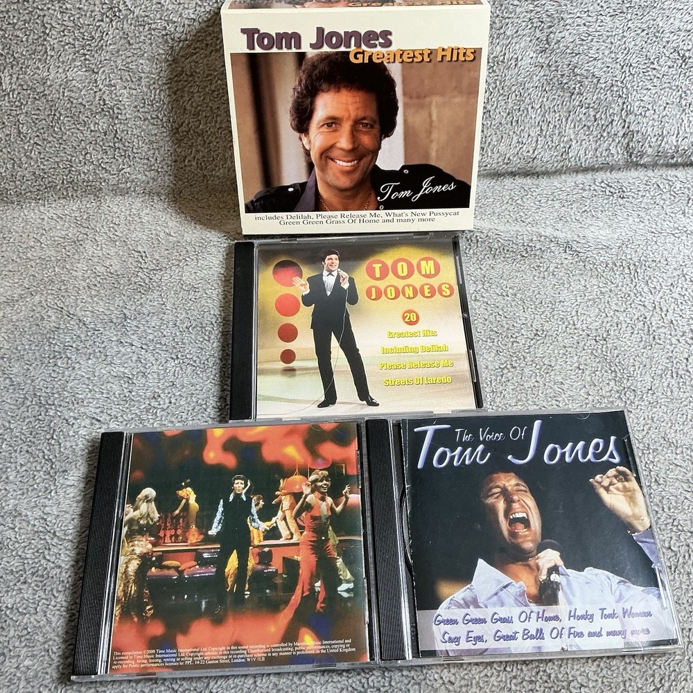 Tom Jones Greatest Hits 3 CD Collection 2000 Vintage - Picture 3 of 10